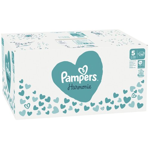 Pampers plenice Harmonie mesečno pakiranje S5 Junior, 11-16 kg, 152 kos Cene