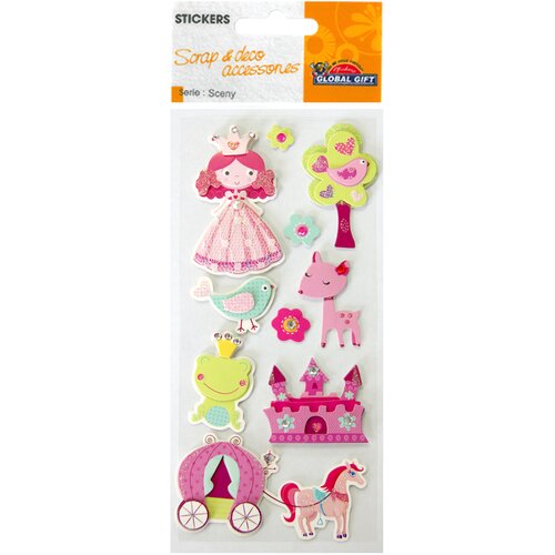 Grupo RELIEFNE NALEPKE SCENY SCRAP & DECO PRINCESS, (20862812) Cene