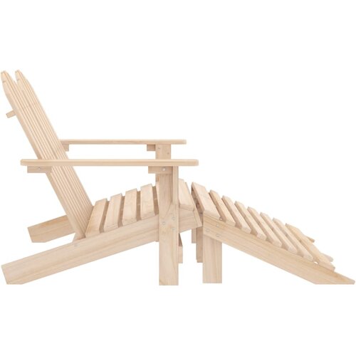  Vrtni dvosjed Adirondack od jelovine s otomanom Slike