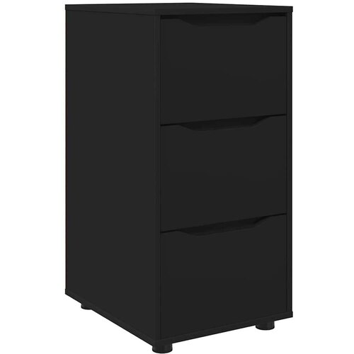  za pohranu Crna 40 x 48 x 81 cm Konstruirano drvo Slike