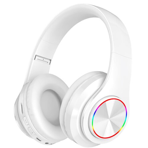 Venisymlis Zložljive Bluetooth slušalke z LED, zmanjševanjem skupine, mikrofonom, globokotoncem, (22102552) Cene