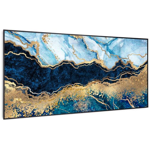 Klarstein wonderwall air art smart, infrardeč grelnik, moder marmor, 120 x 60 cm, 700 w Cene
