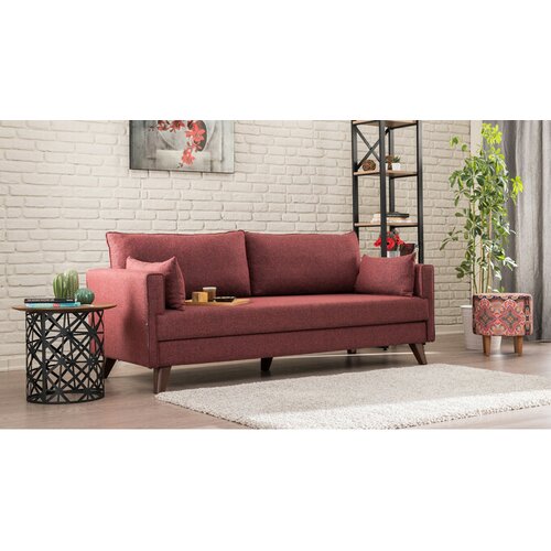 Atelier Del Sofa trosed sofa bella sofa bed - claret crvena Slike