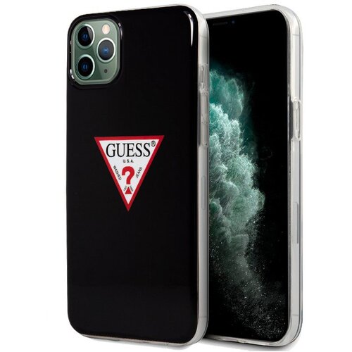 Guess Phone Case Red Triangle Logo za Iphone 11 Pro Slike