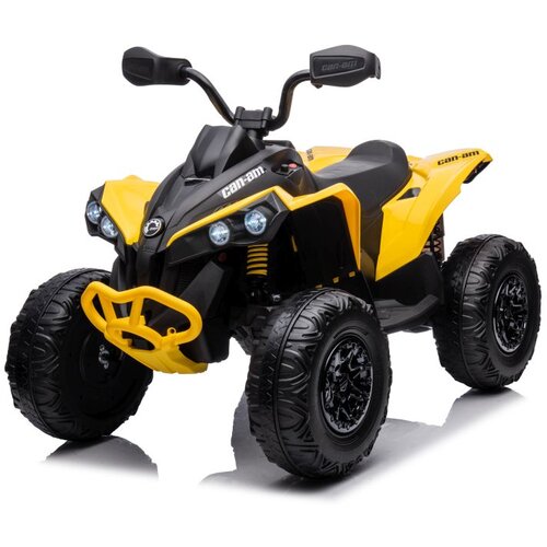 Lean Toys Otro&amp;scaron;ki &amp;scaron;tirikolesnik na baterijo 12V CAN-AM Renegate rumena Slike
