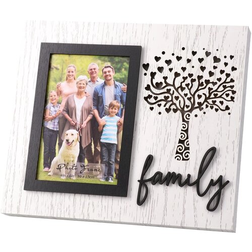 Takk woody, ram za fotografije, drvo, drvo života, Family, 10x15cm Cene