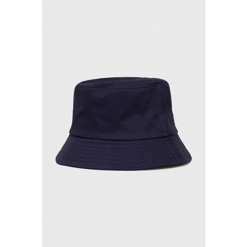 United Colors Of Benetton Bombažni klobuk mornarsko modra barva