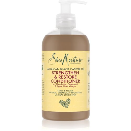 Shea Moisture Jamaican Black Castor Oil regenerator za učvr&amp;scaron;ćivanje i obnavljanje kože lica za iscrpljenu kosu i vlasi&amp;scaron;te 384 ml Slike
