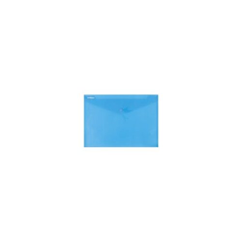 Fascikla koverta s dugmetom A4 pp Donau 8544001PL-10 providno plava Slike