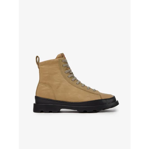 Camper Beige Women's Ankle Leather Boots Cien - Women