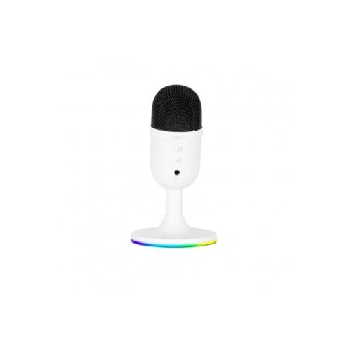 Marvo MIC-06 WH Žičani Mikrofon RGB Bijeli Slike