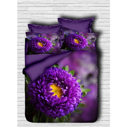  136 purplegreenyellow single quilt cover set Cene