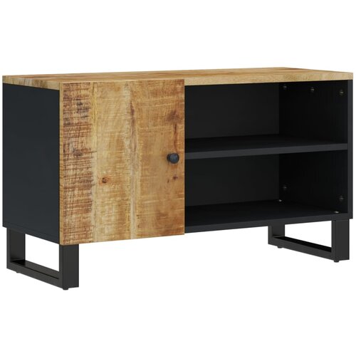 Maison Chic TV omarica - TV stojalo - Televizijska omarica 80x33x46 cm trden mangov les in inženirski les, (21700992) Slike