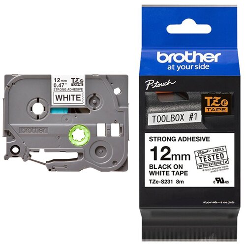 Brother Trak TZe-S231 (črna-bela), original Slike
