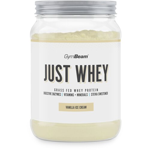 GymBeam Just Whey Grass-Fed Protein 500 g vanila - sladoled Slike