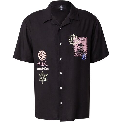 Volcom Srajca 'RYGALSKI' pastelno rumena / zelena / svetlo lila / črna Cene