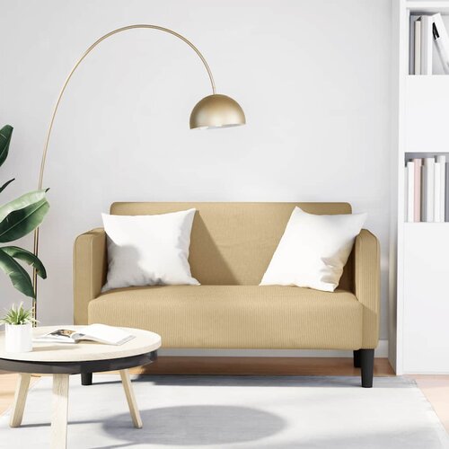 vidaXL Dvosjed kauč svjetlozeleno siva 109 cm samt tkanina Cijene