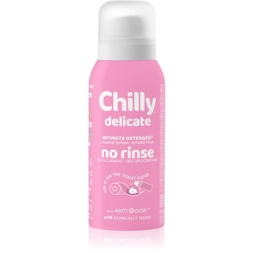 Chilly Delicate nežna čistilna pena za intimno higieno 100 ml Slike