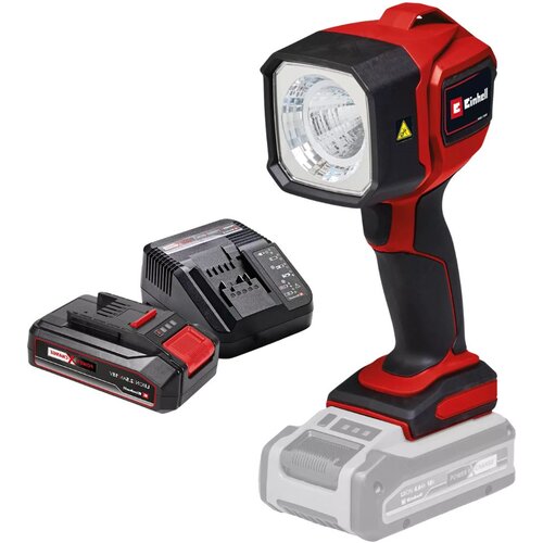 Einhell SET Akumulatorska led lampa TC-CL 18/350 Li + 2,5 Ah Starter kit Cene