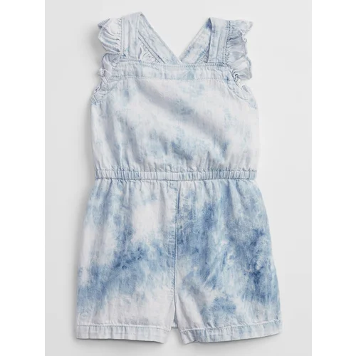 GAP Children's tie-dye denim romper - Girls