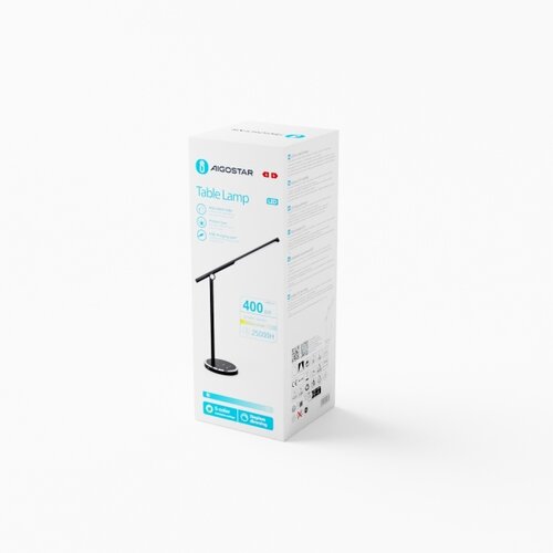 Aigostar LED prigu&amp;scaron;iva dodirna stona lampa LED/8W/230V 3000-6000K crna Slike