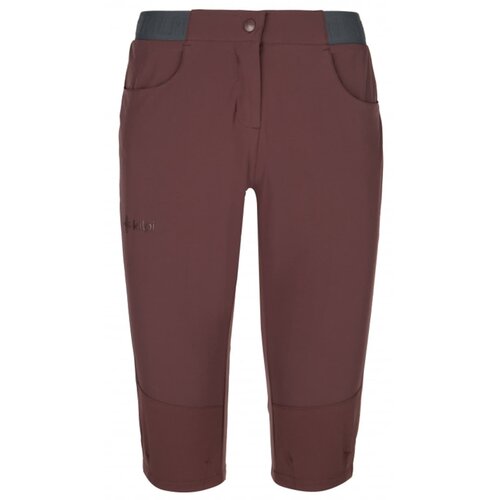 Kilpi Women&amp;#039;s outdoor 3/4 pants MEEDIN-W DARK RED Slike