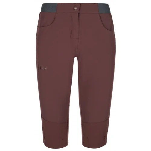 Kilpi Women's outdoor 3/4 pants MEEDIN-W DARK RED