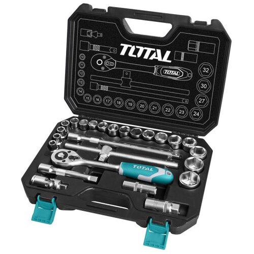 Total 25-dijelni set alata 1/2 nasadnih ključeva/ INDUSTRIAL (THT121251) Slike
