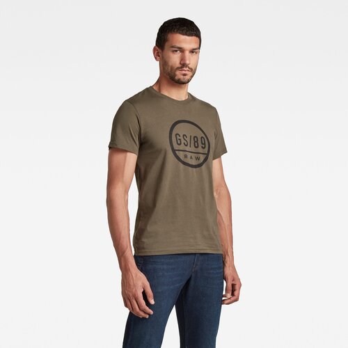 G-star T-shirt - GS89 graphic r t green Slike