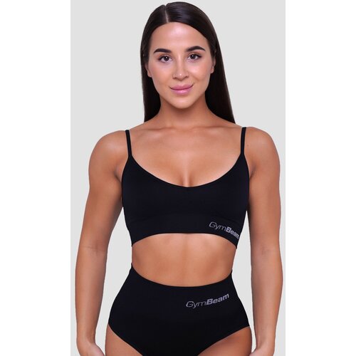 GymBeam Grudnjak Triangle Black Cene