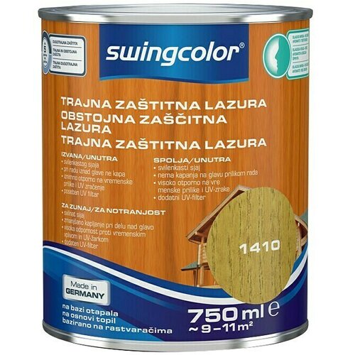 SWINGCOLOR Obstojna zaščitna lazura (barva: hrast, 0,750 l) Cene