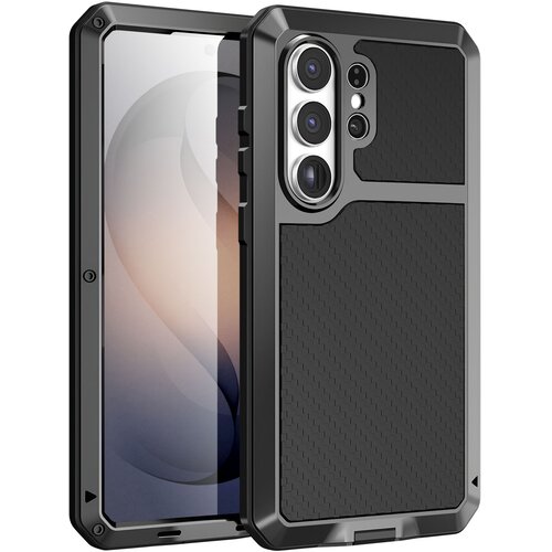 AVIZAR Ojačana za&scaron;čita 360&deg; za Galaxy S26 Ultra IP54 s kaljenim steklom, Črna, (5000275167) Cene