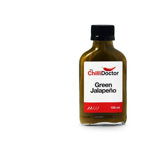 The ChilliDoctor Green Jalapeño chilli mash 100 ml Cene