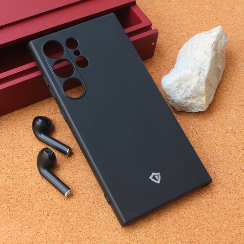 Teracell torbica skin za samsung galaxy S24 ultra mat crna Slike
