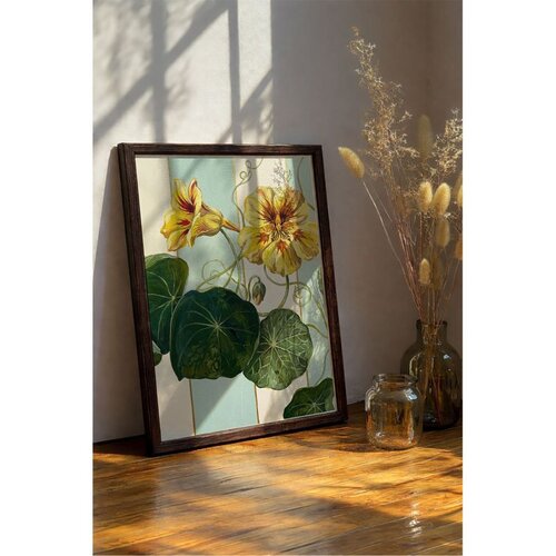 WALLXPERT Artmoscrv16-3348 Multicolor Decorative Framed MDF Painting Cene