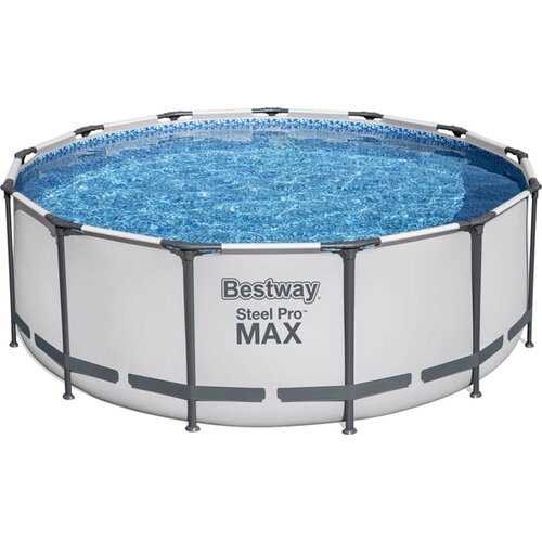 Bestway Frame Pool kompletan setSteel Pro MAX&amp;trade; &amp;Oslash; 396 x 122 cm uklj. filter pumpa Slike