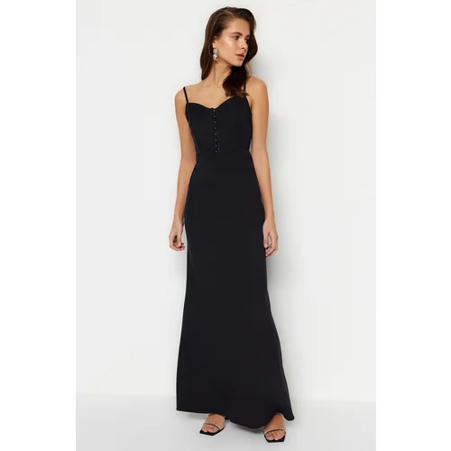 Trendyol evening & prom dress - black - shift