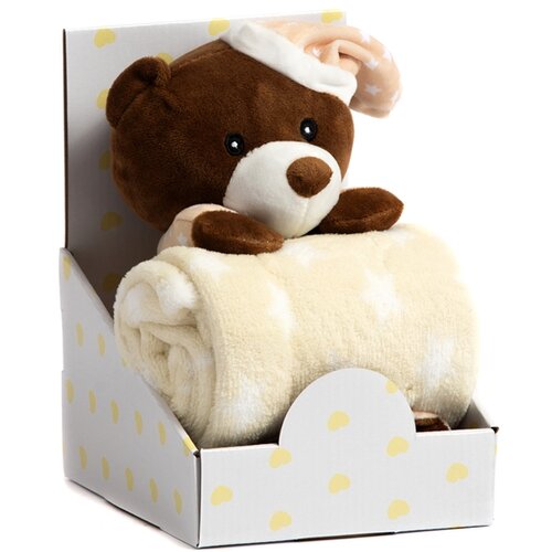 Bbo SET IGRACKA + CEBENCE SLEEPING BEAR (B200003) - BEIGE Cene