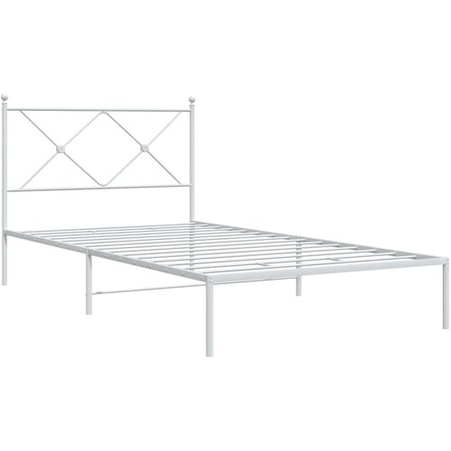 vidaXL okvir za krevet s uzglavljem bijeli 100x200 cm Cijene