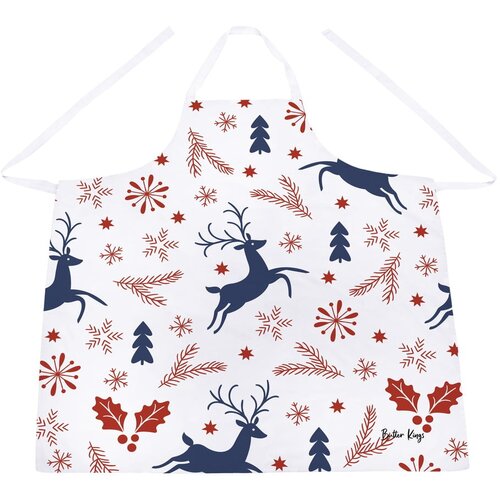 Butter Kings Božični bombažni predpasnik Christmas Symbols - Butter Kings Cene