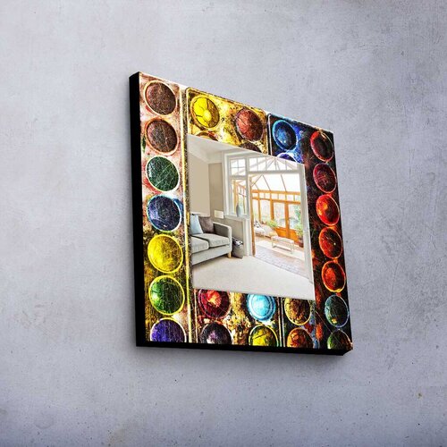 Wallity ogledalo MA-049, 50x50cm Cene