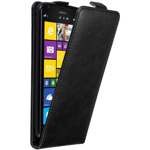 Cadorabo Ohi&scaron;je, združljivo z Nokia Lumia 1520 v nočna črna - Za&scaron;čitni ovitek v obliki flipa z magnetnim zapiranjem, (20562764) Cene