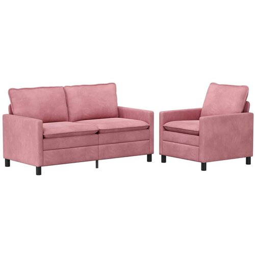  Set sofe 2 pcs Ružičasta Bar&amp;scaron;un Slike
