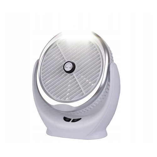  baterija. led cob stolni ventilator usb bijeli Slike