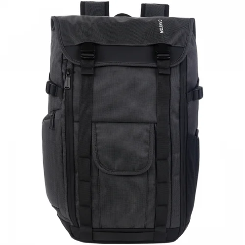 Canyon BPA-5, Laptop backpack for 15.6 inch, Product spec/size(mm):445MM x305MM x 130MM, Black, EXTERIOR materials:100% Polyeste