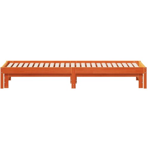  Dnevni krevet na razvlačenje vo&amp;scaron;tano smeđi 90x190 cm Slike