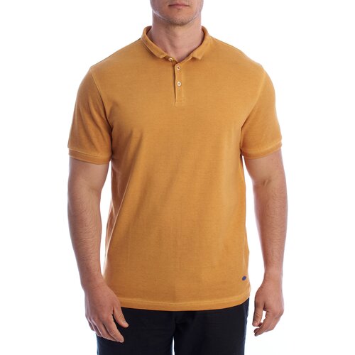In My Hood Polo majice kratki rokavi HS24MPL10-CARAMEL Kostanjeva Slike