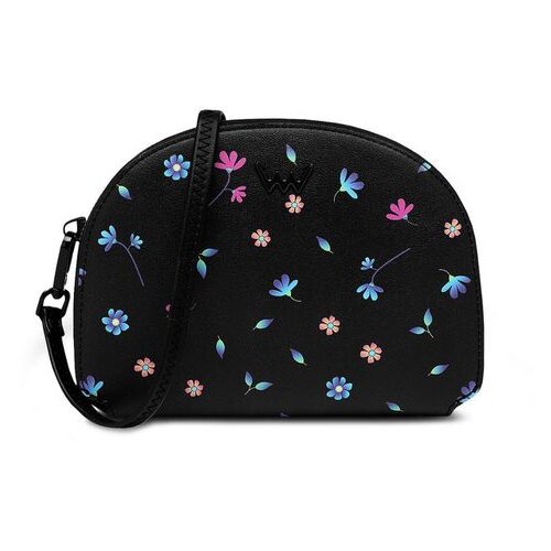 Vuch Mini crossbody torba Caira Maedow Black, cvjetni uzorak Slike