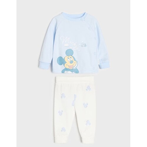 Sinsay Pamučni komplet: majica dugih rukava i tajice Mickey Mouse Cijene