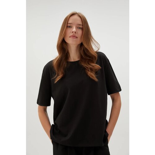 Marisse Women's Blouse Z-Ts-4536 Black Cene